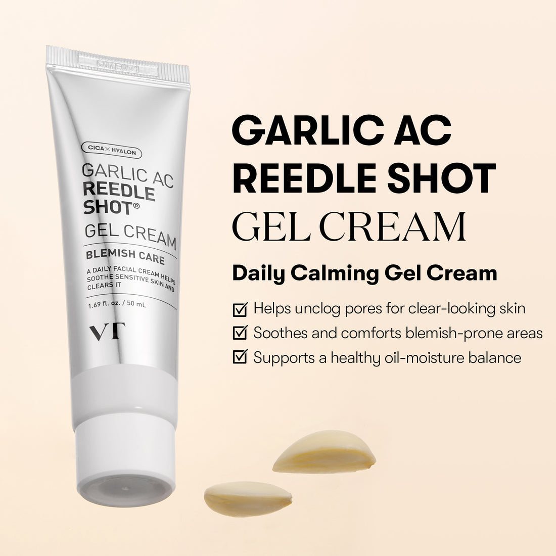 VT COSMETICS Garlic AC Reedle Shot Gel Cream
